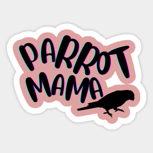 Parrot Mama- Conure Sticker